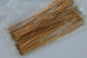 2" Headpins - Gold