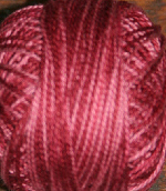 Nostalgic Rose-Valdani,pearl cotton, punch needle, hand dyed floss, heirloom collection