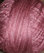Forgotten Lavender-Valdani, pearl cotton, hand dyed, embroidery floss, punch needle
