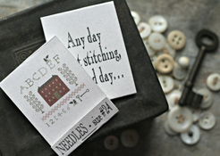 Book of Needles - The Sampler House, size 24