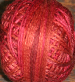 Quiet Fall-Valdani 3 strand floss, embroidery floss, punch needle, with thy needle and thread, punch needle patterns