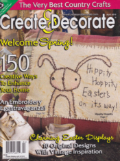 April 2010 Create & Decorate Magazine-create decorate magazine