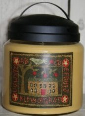 Apple Orchard Soy Candle-soy wax, candle, punch needle, needle punch, brenda gervais