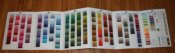 DMC Embroidery Floss and Pearl Cotton Color Card-dmc, floss, color chart, embroidery