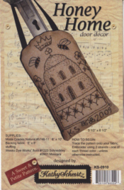 Honey Home-honey home, stitchery, embroidery, kathy schmitz