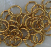 Large Jump Rings - Gold