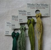 Weeks Dye Works Floss - 5 yds./2.00-weeks dye works, hand dyed floss, embroidery