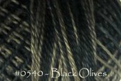 Black Olives Pearl Cotton
