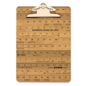 Large Ruler Clip Board