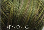 Olive Green Pearl Cotton