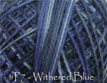 Withered Blue Pearl Cotton